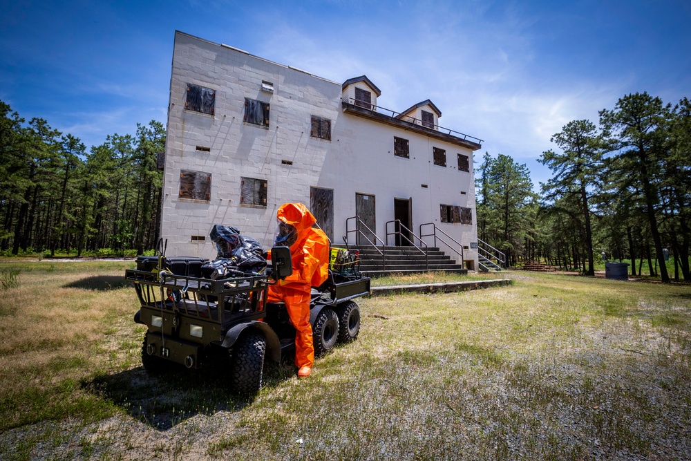 21st WMD-CST prepares for upcoming collective lanes training