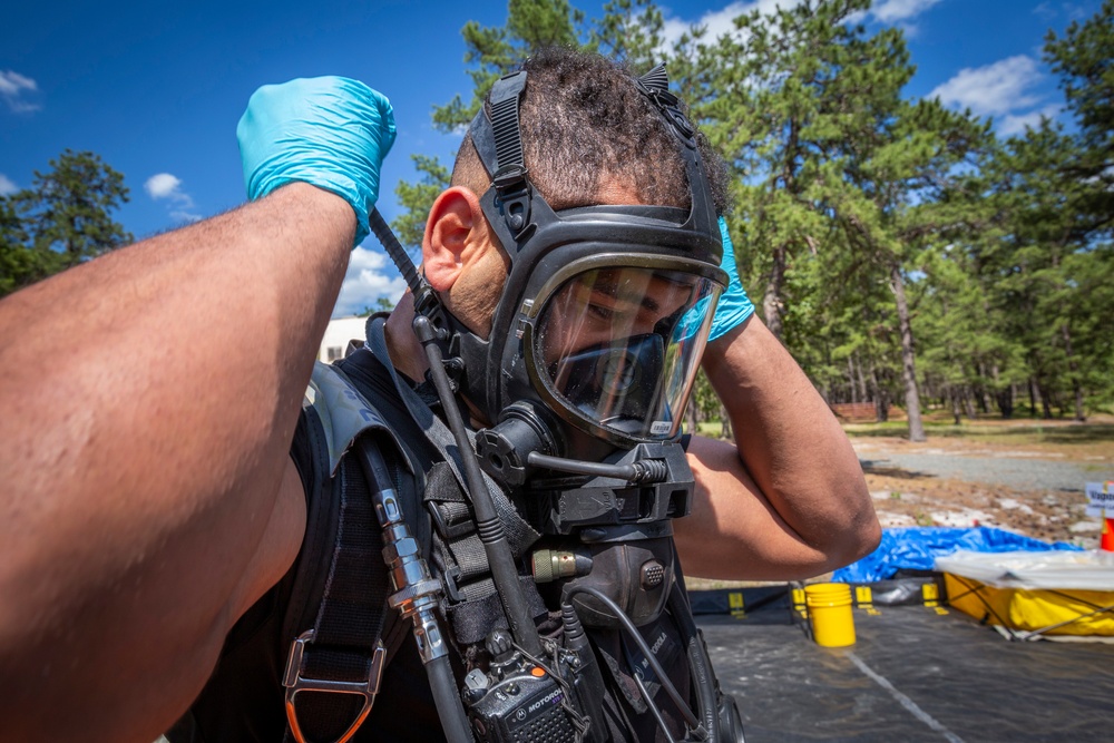 21st WMD-CST prepares for upcoming collective lanes training