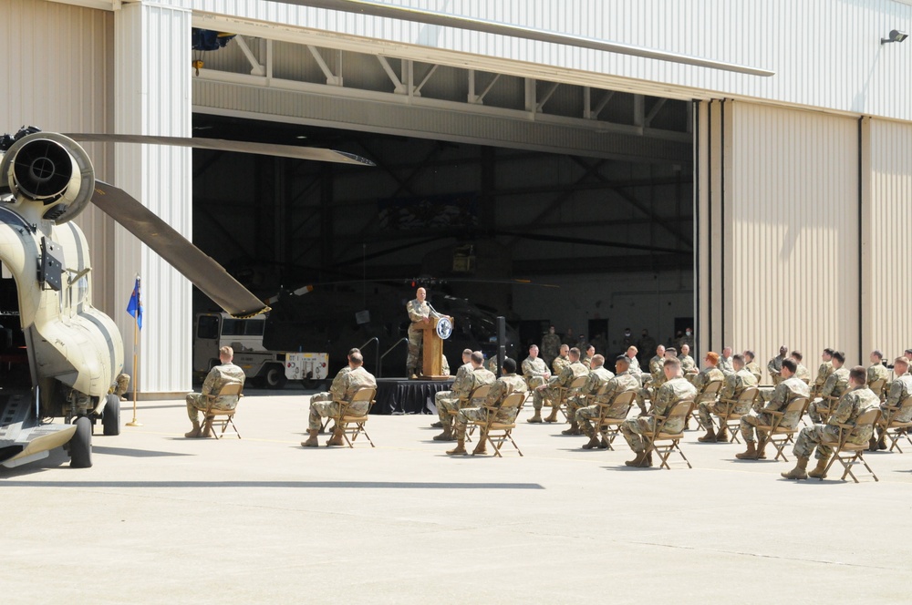 Ohio Army National Guard Chinook unit deploys