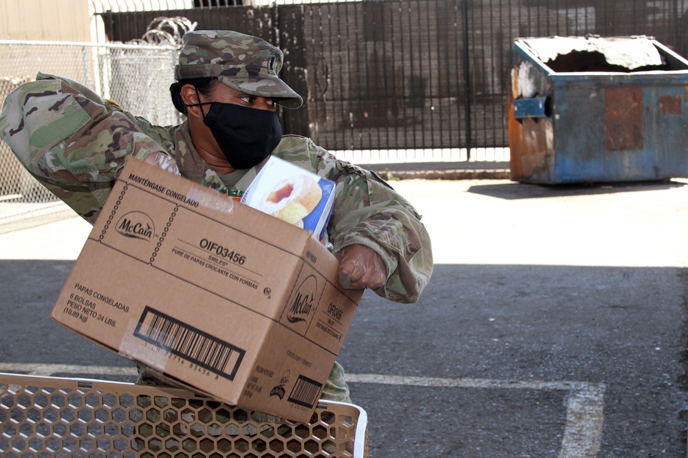 Cal Guard supports Stockton food bank