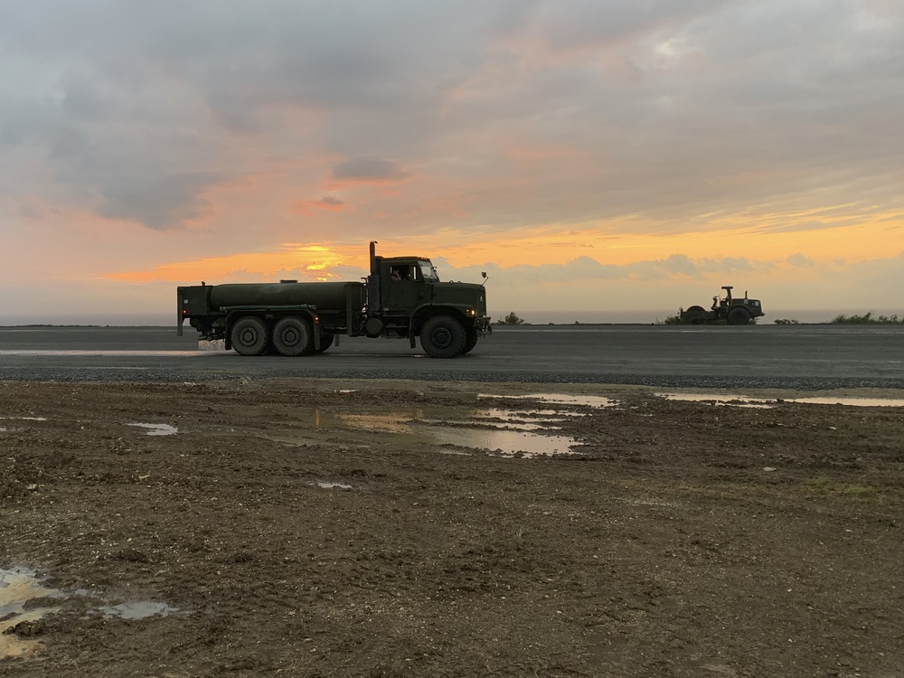 Naval Mobile Construction Battalion 5 Supports Ie Shima Training Facility Repairs