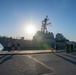 USS Carney departs Naval Station Rota, Spain
