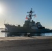 USS Carney departs Naval Station Rota, Spain