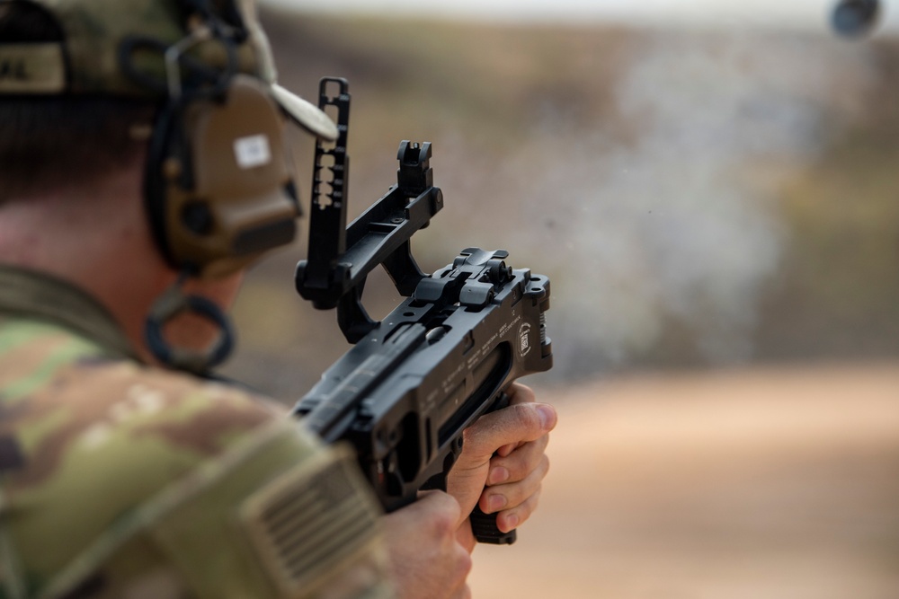 Task Force Guardian maintains proficiency at firing range