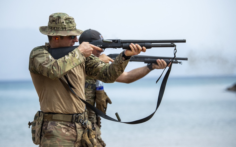 Task Force Guardian maintains proficiency at firing range