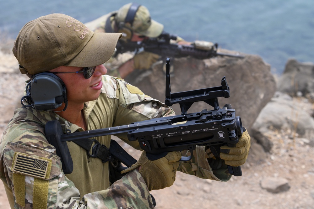 Task Force Guardian maintains proficiency at firing range