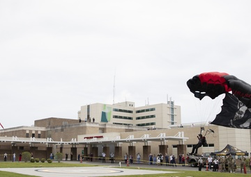 The Black Daggers descend onto Savannah to thank local medical workers.