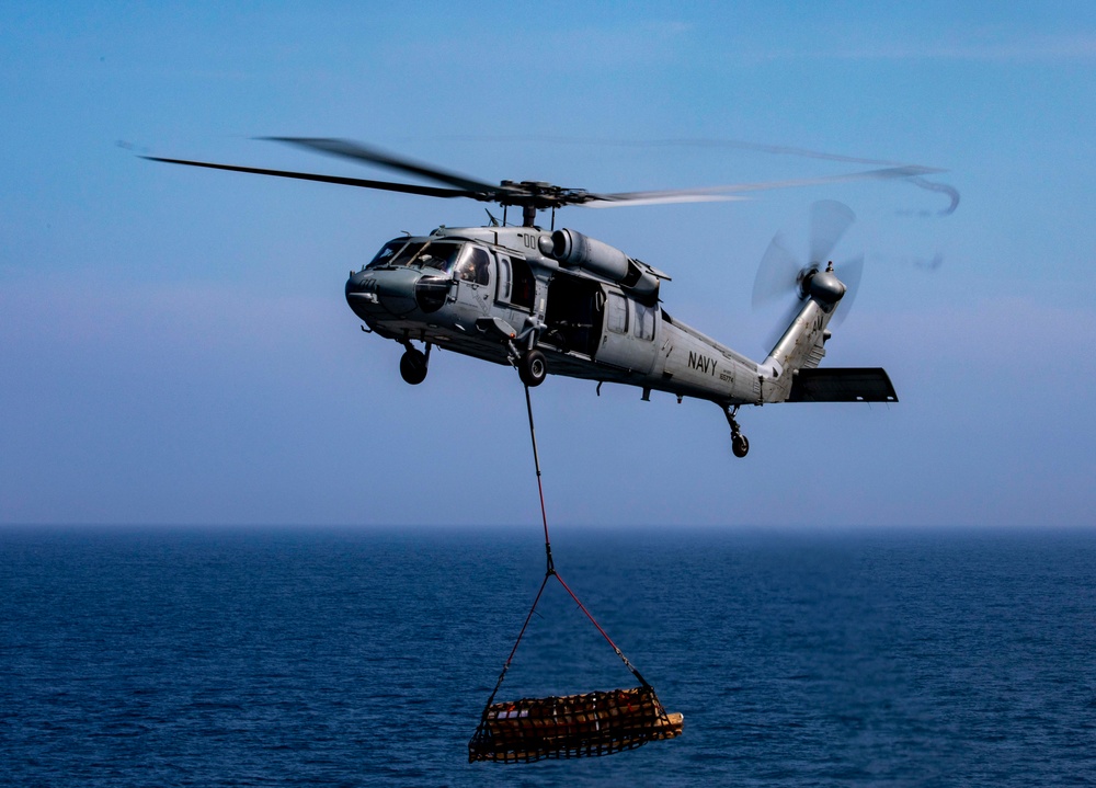 USS WASP (LHD 1) OPERATIONS AT SEA