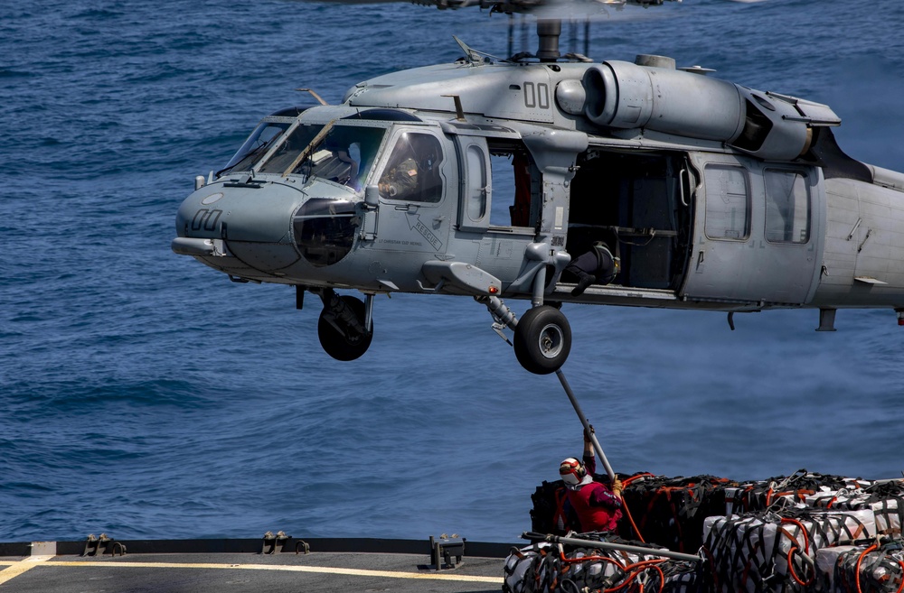 USS WASP (LHD 1) OPERATIONS AT SEA