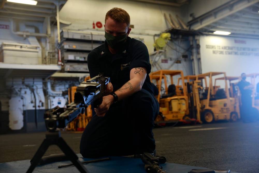 USS WASP (LHD 1) OPERATIONS AT SEA