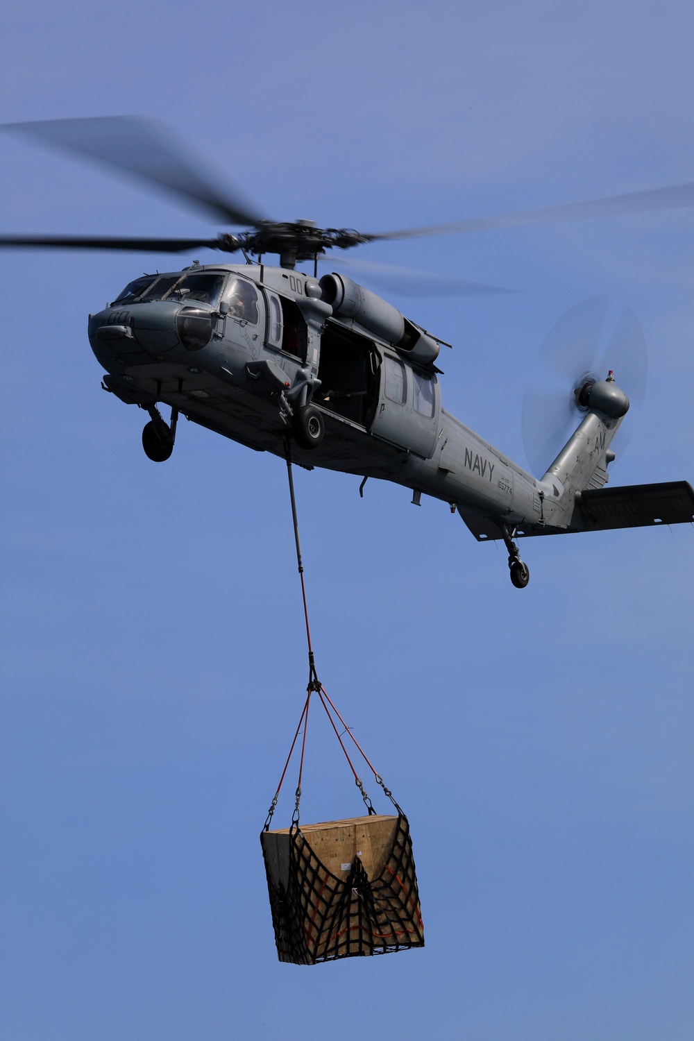 USS WASP (LHD 1) OPERATIONS AT SEA