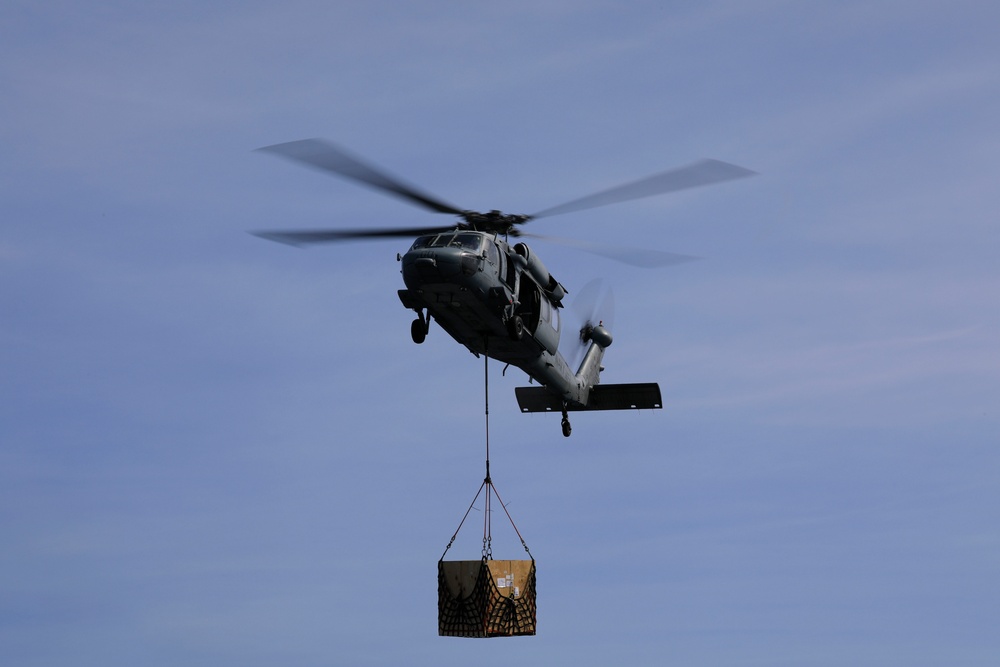 USS WASP (LHD 1) OPERATIONS AT SEA