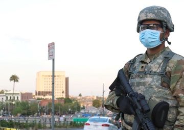 Cal Guard's 224 SB assists law enforcement in Los Angeles