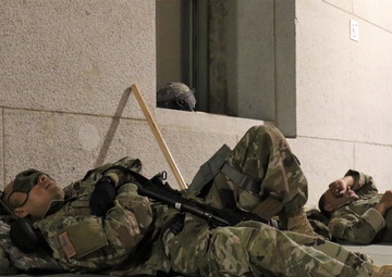 Cal Guard's 224 SB assists law enforcement in Los Angeles