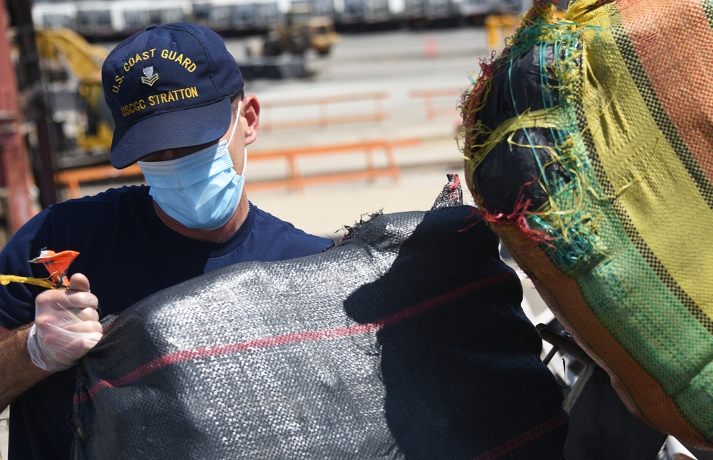 Coast Guard offloads contraband in San Diego