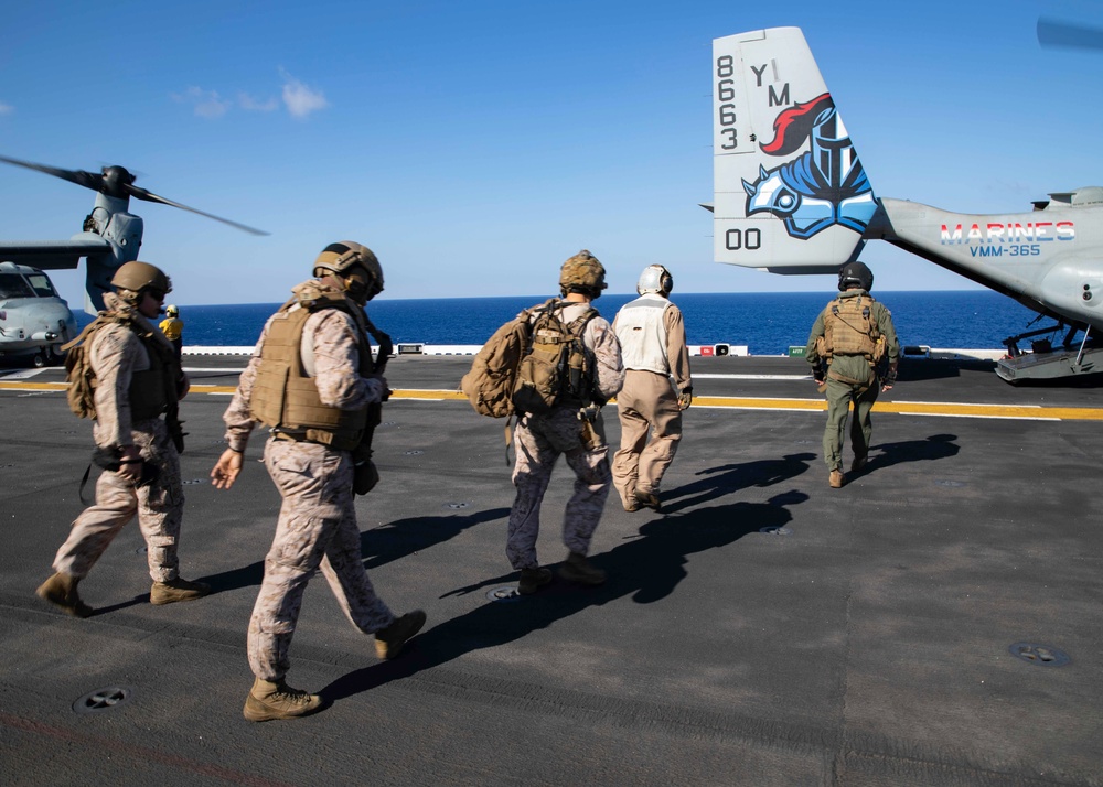 USS Bataan (LHD 5) operations