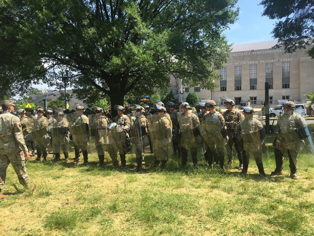 Ohio National Guard provides support during recent security operations in Washington, D.C.