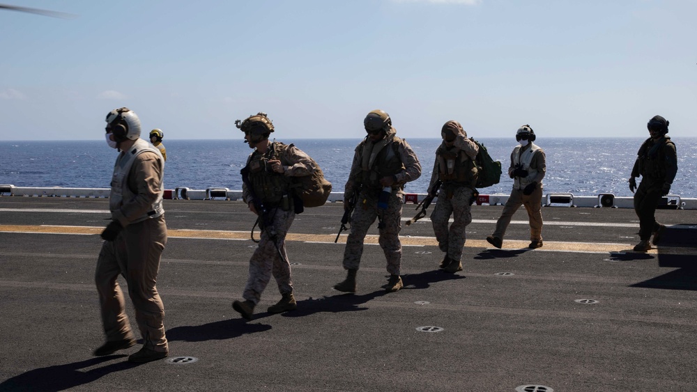 USS Bataan (LHD 5) operations