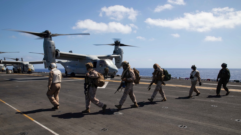 USS Bataan (LHD 5) operations