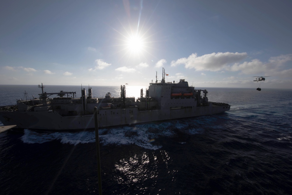 USS Bataan (LHD 5) Replenishment-at-sea