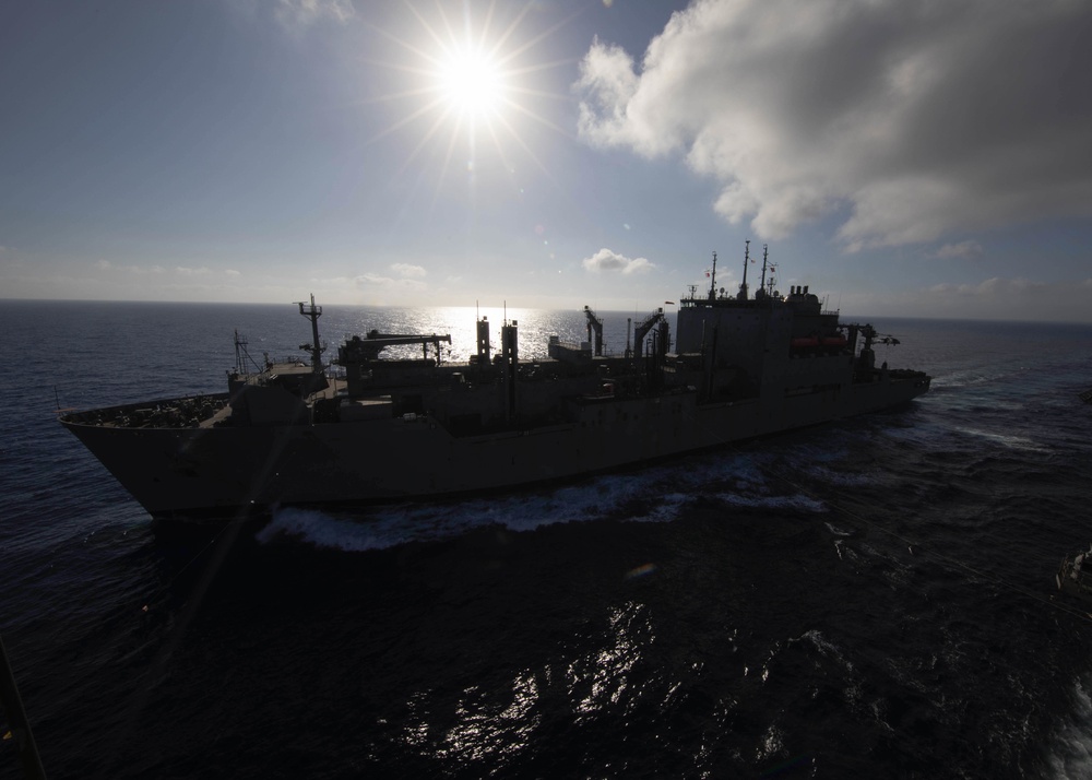 USS Bataan (LHD 5) Replenishment-at-sea