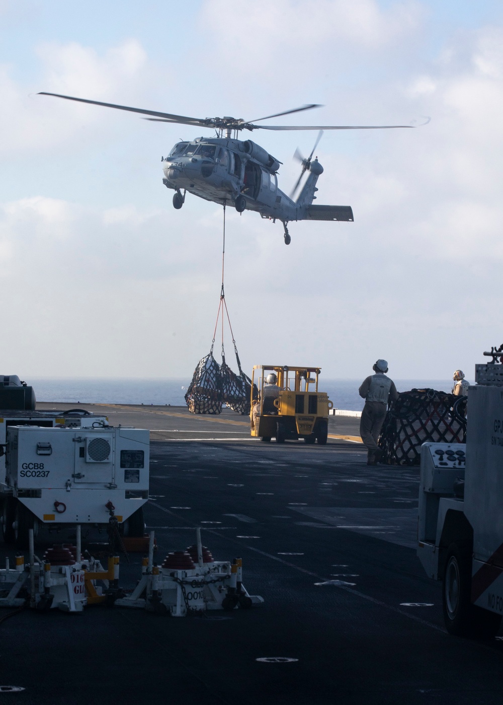 USS Bataan (LHD 5) replenishment-at-sea