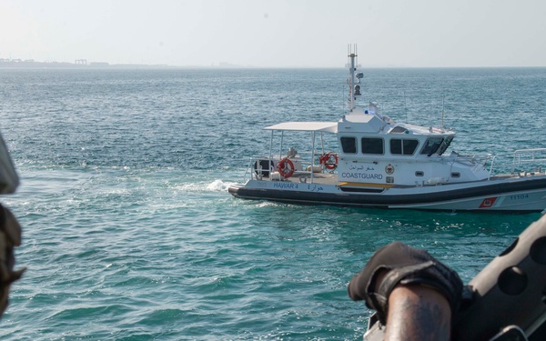 CTF 56 Conducts a Joint Patrol with the Bahraini coast guard in 5th Fleet