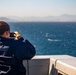 USS New York transits through the Strait of Gibraltar