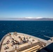 USS New York transits through the Strait of Gibraltar