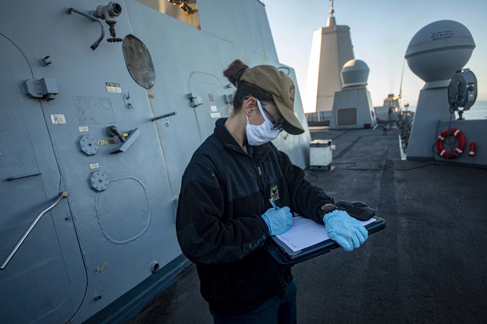 USS New York pulls into Rota, Spain