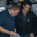 USS New York trains Sailors on the enlisted surface warfare specialist qualifications