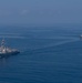 USS Roosevelt conducts photo exercise with Santa Maria-class frigate SPS Santa Maria (F81)