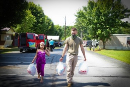 NCARNG Help Feed the Hungry During COVID-19