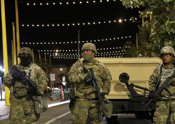 Cal Guard's 224 SB assists law enforcement in Santa Monica