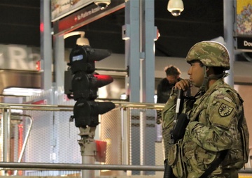 Cal Guard's 224 SB assists law enforcement in Santa Monica