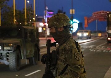 Cal Guard's 224 SB assists law enforcement in Santa Monica