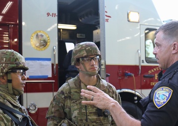 Cal Guard's 224 SB assists law enforcement in Santa Monica