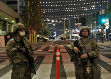 Cal Guard's 224 SB assists law enforcement in Santa Monica