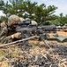 III MEF Marines work on combat proficiency with the M240B medium machine gun