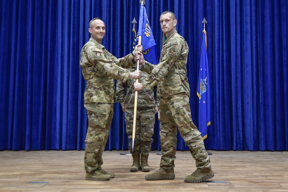 407th EOSS Change of Command