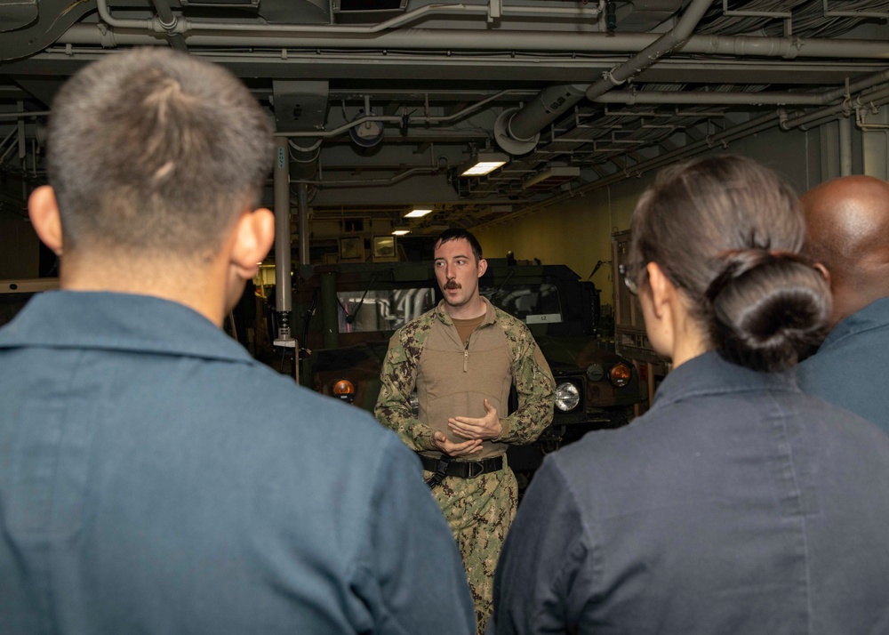 USS Bataan (LHD5) Force Protection Training