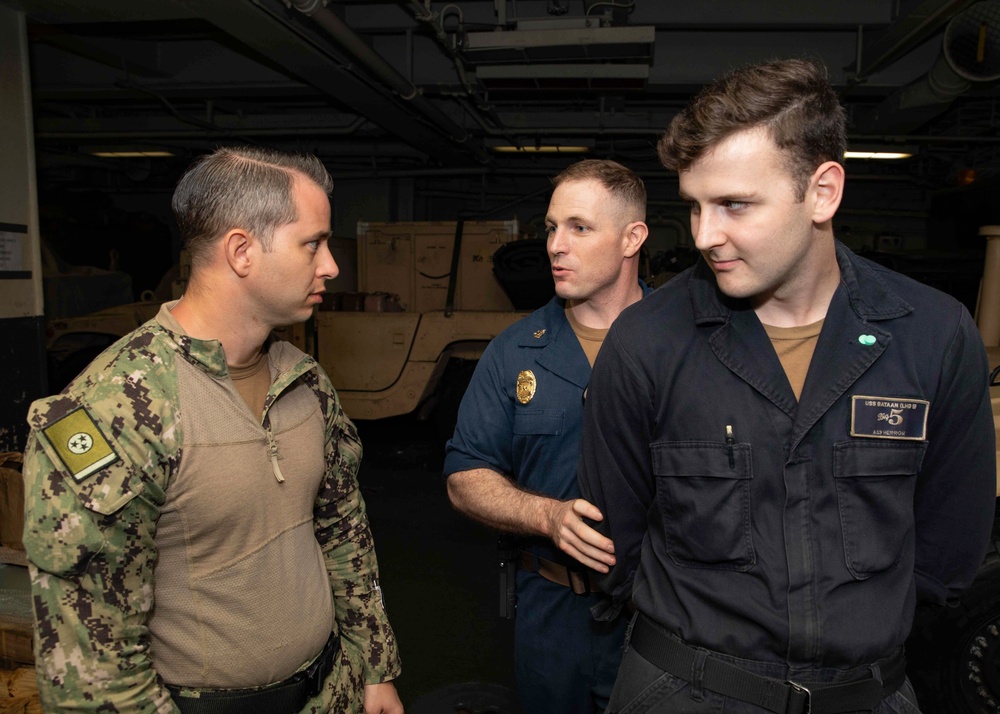 USS Bataan (LHD5) Force Protection Training