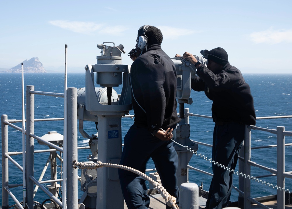 USS Bataan (LHD 5) STROG Transit