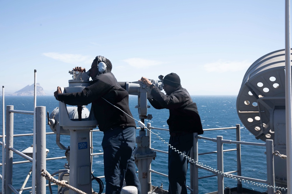 USS Bataan (LHD 5) STROG Transit