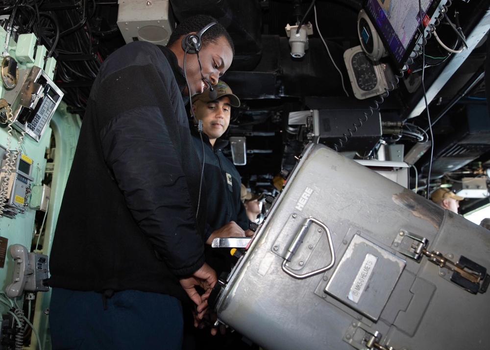 USS Bataan (LHD 5) STROG Transit