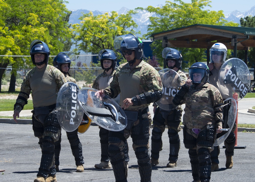 151st Security Forces Squadron participates in law enforcement training