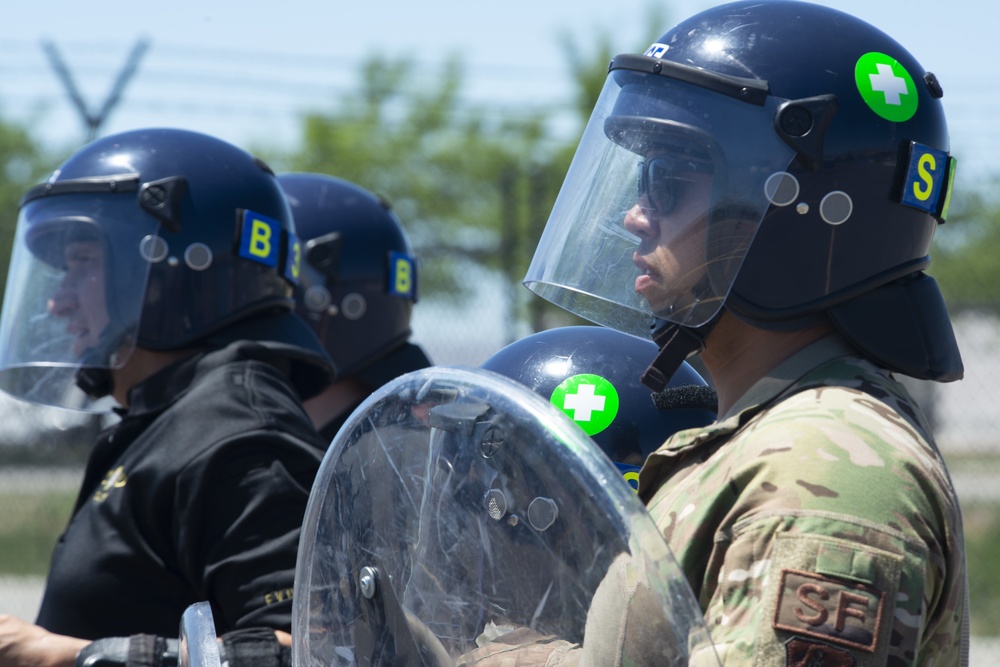 151st Security Forces Squadron participates in law enforcement training