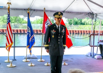Lt. Col. Eli Adams assumes command of the U.S. Army Corps of Engineers, Buffalo District