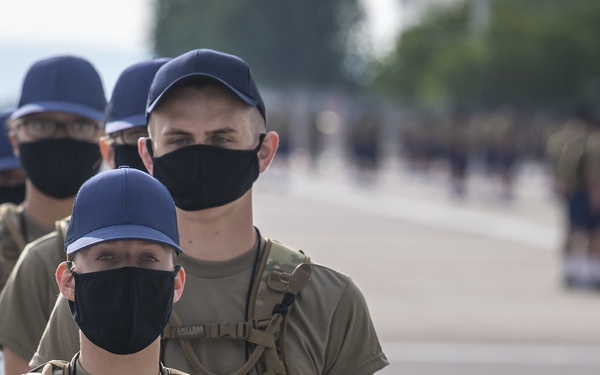 Academy basic cadets begin ROM