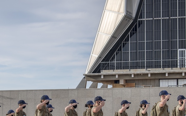 Academy basic cadets begin ROM